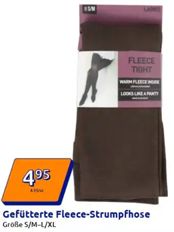 Action Gefütterte Fleece-Strumpfhose Angebot
