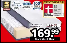 Segmüller Taschenfederkernmatratze flex air Angebot