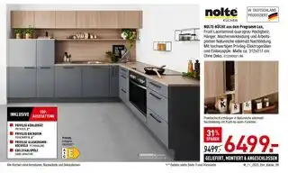 Möbel Wallach Nolte küche aus dem programm lux Angebot