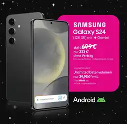Telekom Shop Samsung galaxy s24 Angebot