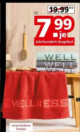 Segmüller Wellnesstuch Angebot