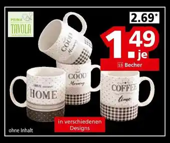 Segmüller Prima tavola becher Angebot