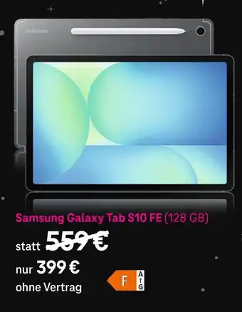 Telekom Shop Samsung galaxy tab s10 fe Angebot