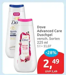 Budni Dove advanced care duschgel Angebot