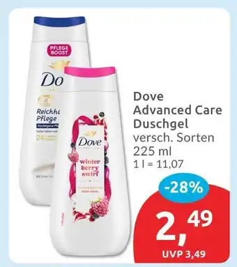 Budni Dove advanced care duschgel Angebot