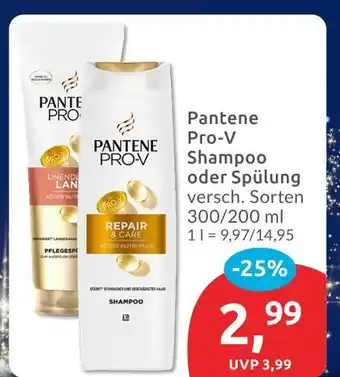 Budni Pantene pro-v shampoo Angebot