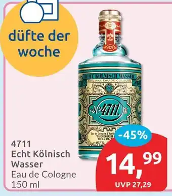 Budni 4711 echt kölnisch wasser Angebot