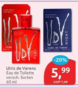 Budni Ulric de varens eau de toilette Angebot