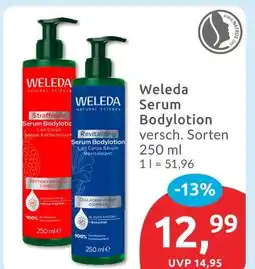 Budni Weleda straffende serum bodylotion Angebot