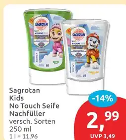 Budni Sagrotan kids no touch seife nachfüller Angebot
