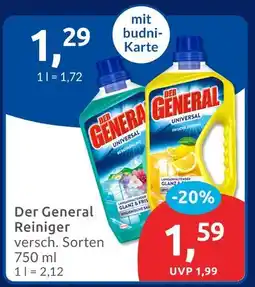 Budni Der general universal glanz & frische Angebot