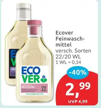 Budni Ecover feinwaschmittel Angebot