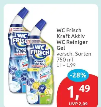 Budni Wc frisch kraft aktiv wc reiniger gel Angebot
