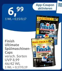 Budni Finish ultimate spülmaschinen-caps Angebot