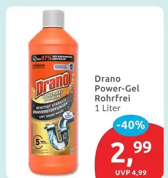 Budni Drano power-gel rohrfrei Angebot