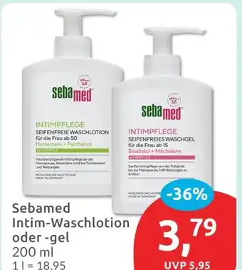 Budni Sebamed intim-waschlotion Angebot
