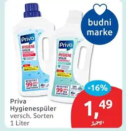 Budni Priva hygienespüler Angebot
