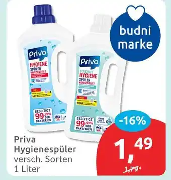 Budni Priva hygienespüler Angebot