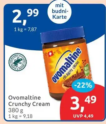 Budni Ovomaltine crunchy cream Angebot