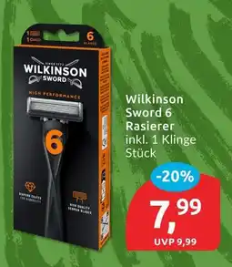 Budni Wilkinson sword 6 rasierer Angebot