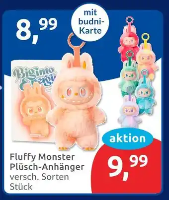 Budni Fluffy monster plüsch-anhänger Angebot