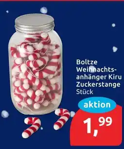 Budni Boltze weihnachtsanhänger kiru zuckerstange Angebot