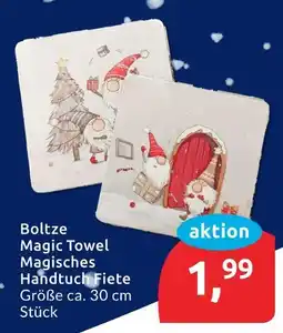 Budni Boltze magic towel magisches handtuch fiete Angebot