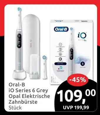 Budni Oral-b io series 6 grey opal elektrische zahnbürste Angebot