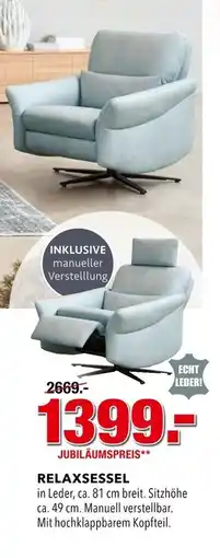 Multipolster Relaxsessel Angebot