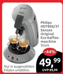 Budni Philips hd7806/37 senseo original eco kaffeemaschine Angebot