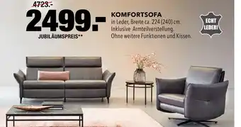 Multipolster Komfortsofa Angebot