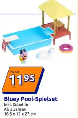 Action Bluey Pool-Spielset Angebot
