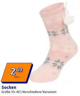 Action Socken Angebot
