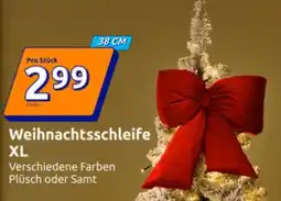 Action Weihnachtsschleife XL Angebot