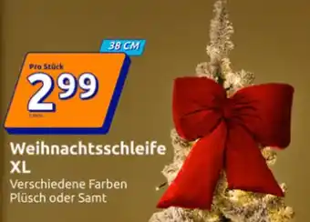 Action Weihnachtsschleife XL Angebot