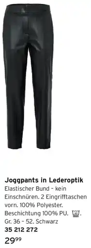 Tchibo Joggpants in Lederoptik Angebot