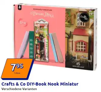 Action Crafts & Co DIY-Book Nook Miniatur Angebot