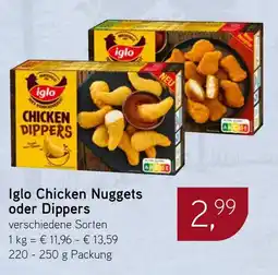 Dornseifer Iglo Chicken Nuggets oder Dippers Angebot