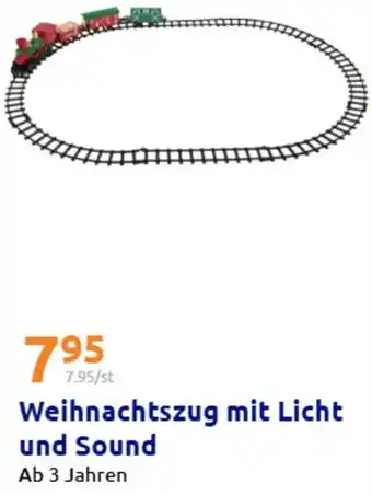 Action Weihnachtszug mit Licht und Sound Angebot