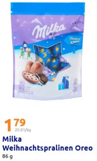 Action Milka Weihnachtspralinen Oreo Angebot