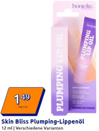Action Skin Bliss Plumping-Lippenöl Angebot