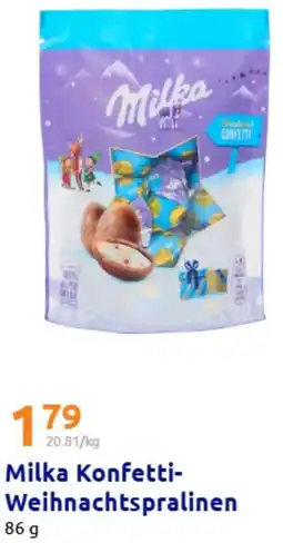 Action Milka Konfetti Weihnachtspralinen Angebot