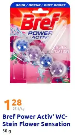 Action Bref Power Activ' WC Stein Flower Sensation Angebot