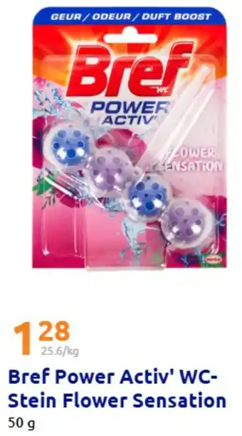 Action Bref Power Activ' WC Stein Flower Sensation Angebot