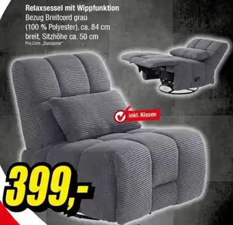 Möbel Turflon Relaxsessel mit Wippfunktion Angebot