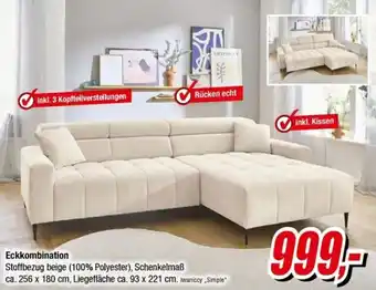 Möbel Turflon Eckkombination Angebot