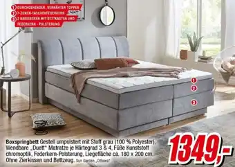 Möbel Turflon Boxspringbett Angebot
