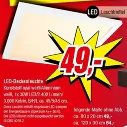 Möbel Turflon LED-Deckenleuchte Angebot