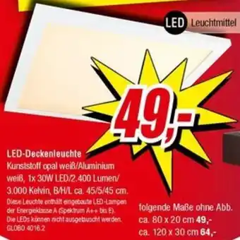 Möbel Turflon LED-Deckenleuchte Angebot