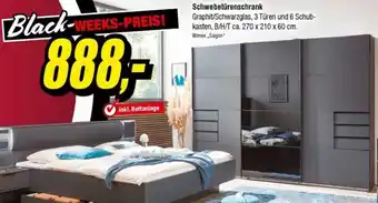 Möbel Turflon Schwebetürenschrank Angebot